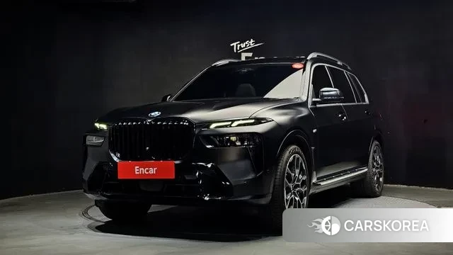 BMW X7 (G07) 2025 Черный из Кореи