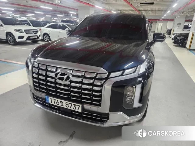 Hyundai The New Palisade 2023 Синий из Кореи