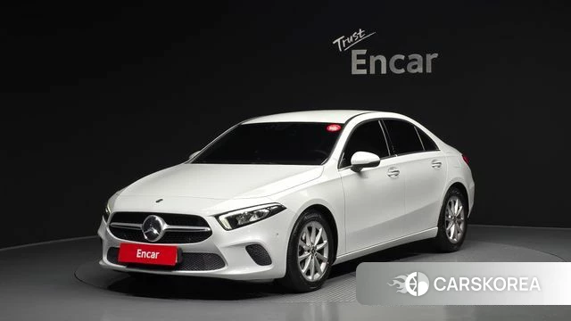 Mercedes-Benz A-Class W177 2020 Белый из Кореи