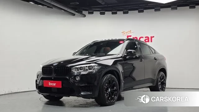 BMW X6 (F16) 2018 Черный из Кореи