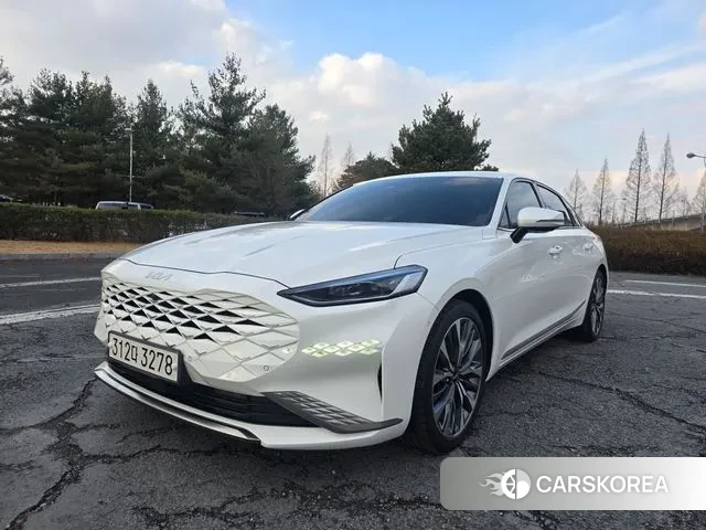 Kia K8 2021 Белый из Кореи