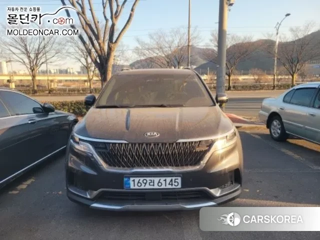 Kia Carnival 4th generation 2021 Серый из Кореи