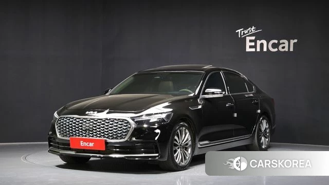 Kia The New K9 2nd generation 2021 Черный из Кореи