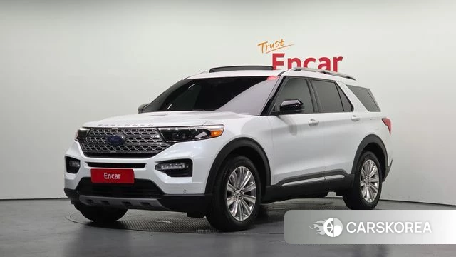Ford Explorer 6th Generation 2019 Белый из Кореи