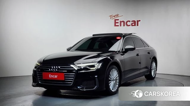Audi A6 (C8) 2021 Черный из Кореи