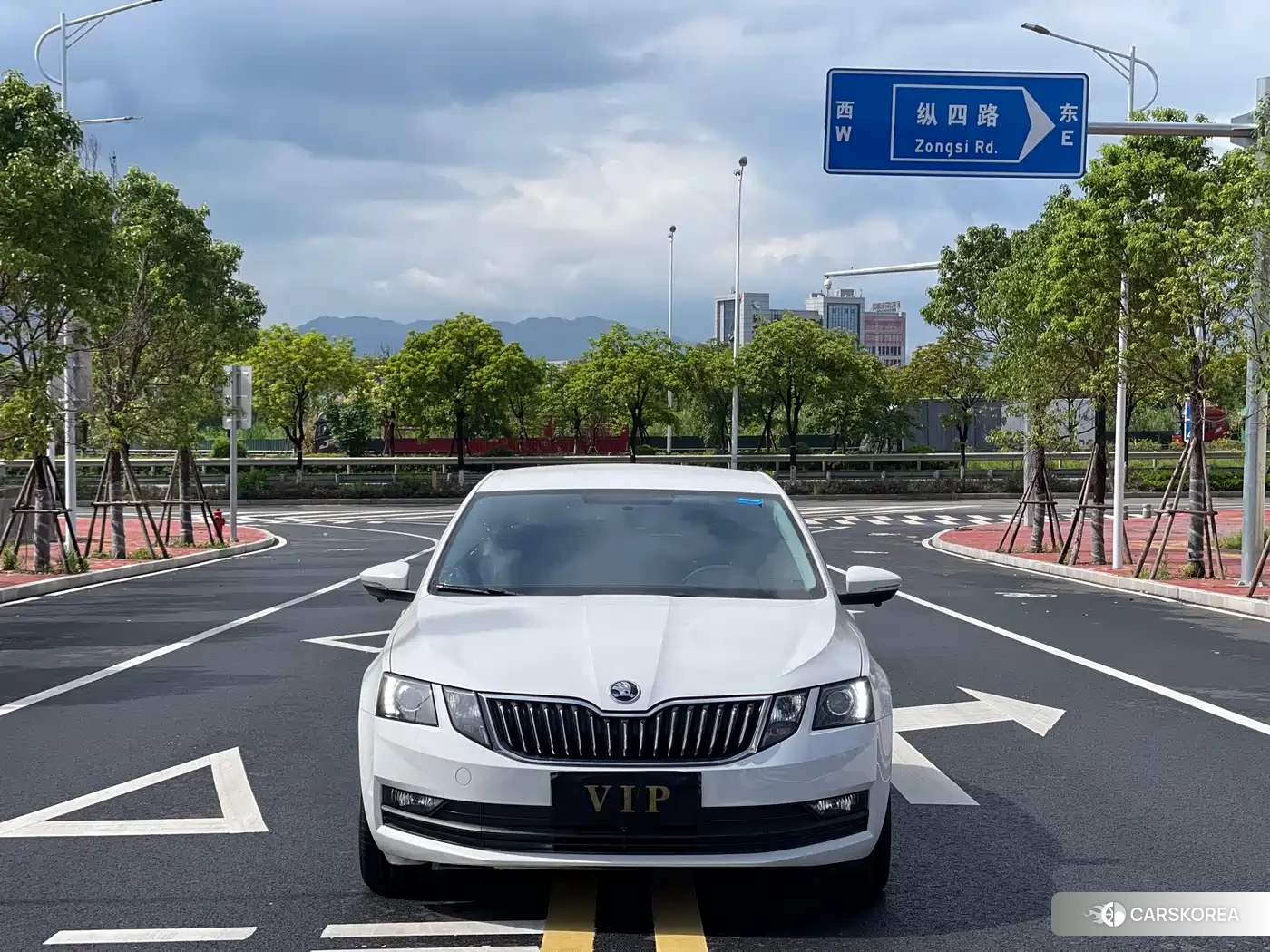 Skoda Octavia 2022 Белый из Китая