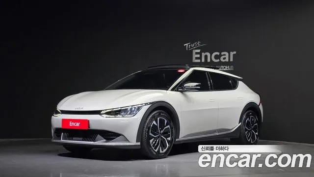 Kia EV6 2022 Жемчужный цвет из Кореи