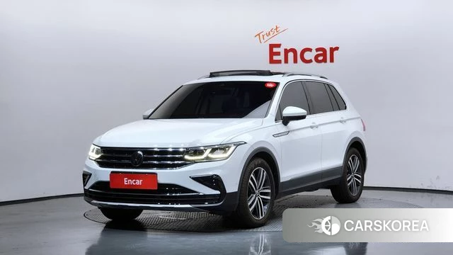 Volkswagen Tiguan second Generation 2023 Белый из Кореи