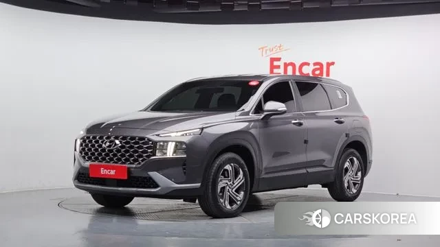 Hyundai The New Santa Fe 2021 Серый из Кореи
