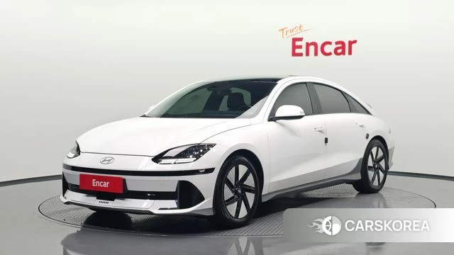 Hyundai Ionic 6 2023 Белый из Кореи