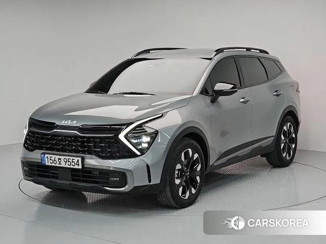 Kia Sportage 5th Generation 2022 Серебристо-серый из Кореи