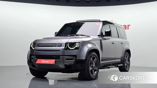 Land Rover Defender (L663) 2023 Серебристо-серый из Кореи