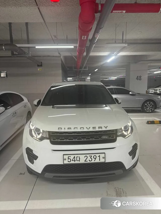 Land Rover Discovery Sports 2018 Белый из Кореи