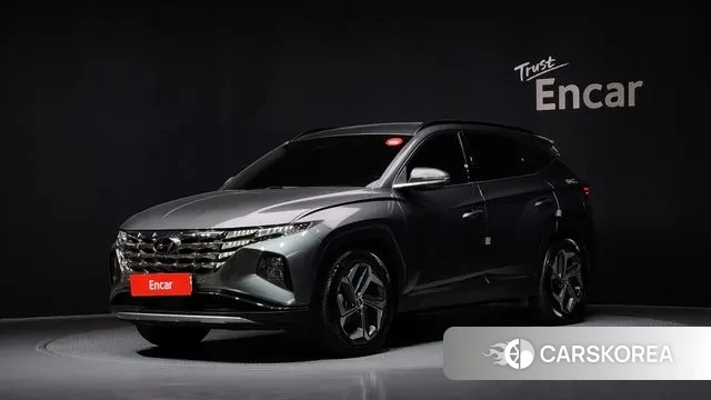 Hyundai Tucson (NX4) 2022 Темно-зеленый из Кореи