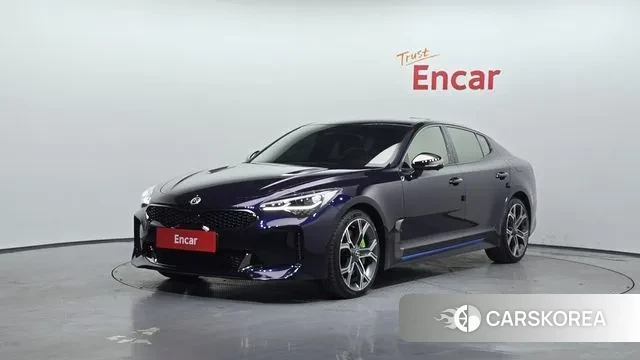 Kia Stinger Meister 2021 Синий из Кореи