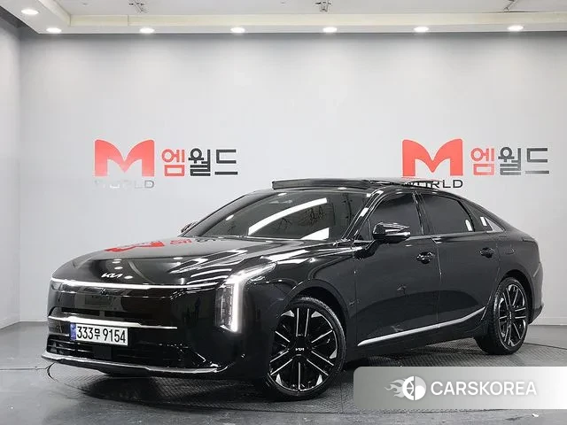 Kia The New K8 Hybrid 2024 Черный из Кореи