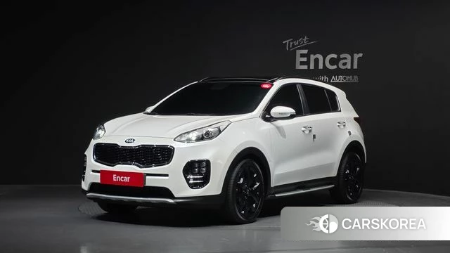 Kia Sportage 4th Generation 2018 Белый из Кореи