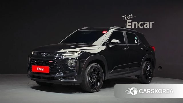 Chevrolet (GM Daewoo) Trailblazer 2023 Черный из Кореи