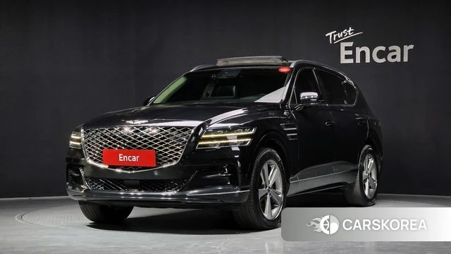 Genesis GV80 2021 Черный из Кореи