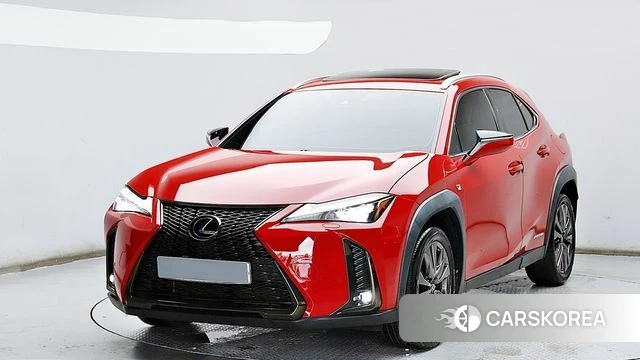 Lexus UX250h 2020 Красный из Кореи