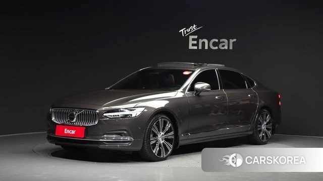 Volvo S90 2021 Серый из Кореи