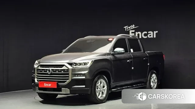 Ssangyong The New Rexton Sport 2024 Серый из Кореи