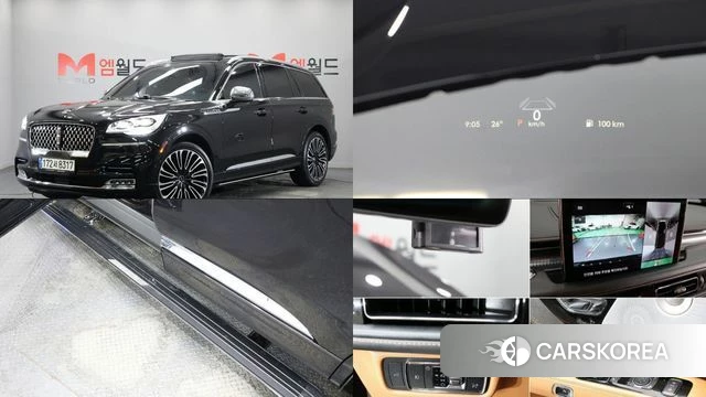 Lincoln Aviator 2nd generation 2021 Черный из Кореи