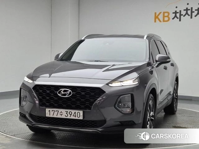 Hyundai Santa Fe TM 2019 Серый из Кореи