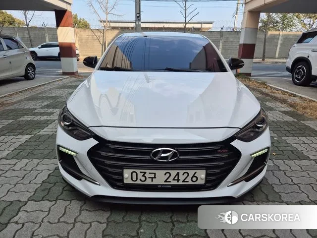 Hyundai Avante AD 2018 Белый из Кореи