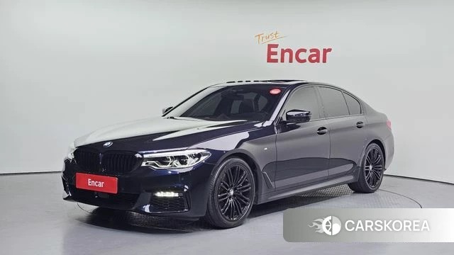 BMW 5 Series (G30) 2019 Черный из Кореи
