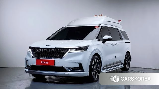 Kia Carnival 4th generation 2021 Белый из Кореи