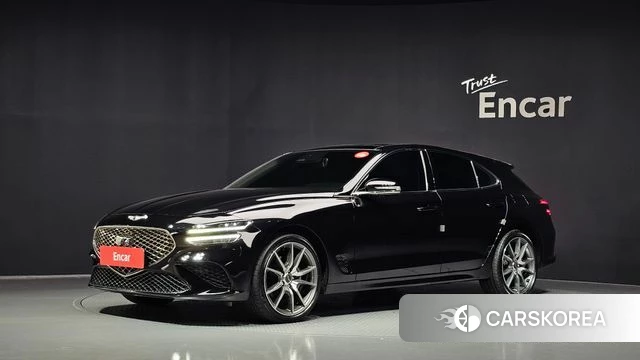 Genesis The New G70 Shooting Brake 2022 Черный из Кореи