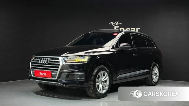 Audi Q7 (4M) 2019 Черный из Кореи