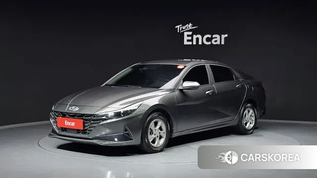 Hyundai Avante (CN7) 2023 Серый из Кореи