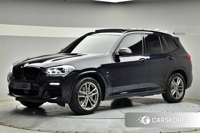 BMW X3 (G01) 2021 Черный из Кореи