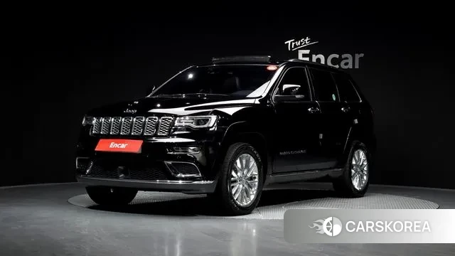 Jeep Grand Cherokee 2018 Черный из Кореи
