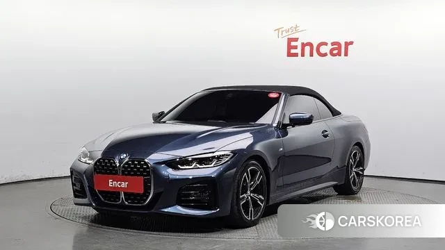 BMW 4 Series (G22) 2021 Синий из Кореи