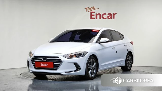 Hyundai Avante AD 2018 Белый из Кореи