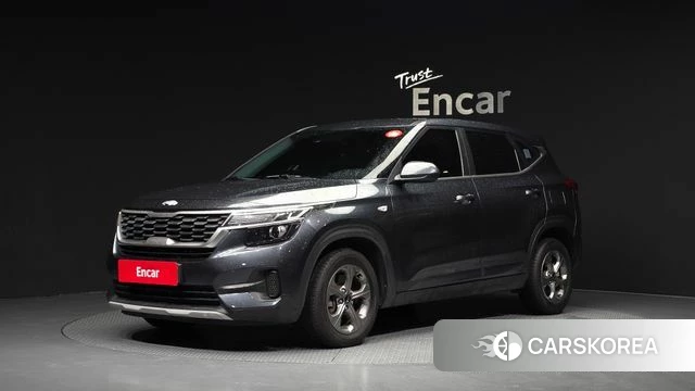 Kia Seltos 2021 Серый из Кореи