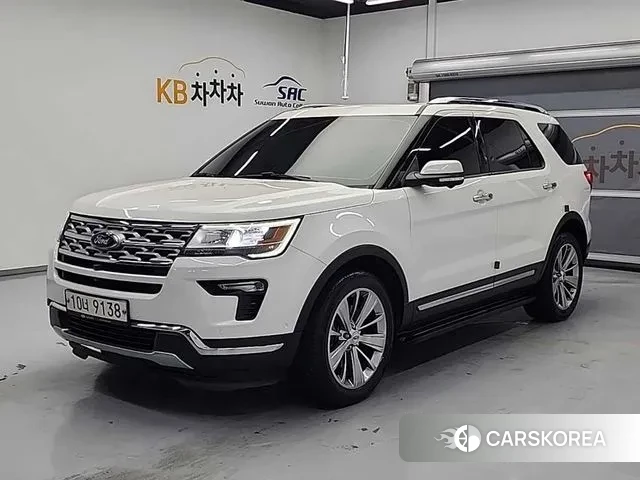 Ford Explorer 2018 Белый из Кореи