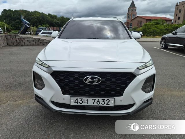 Hyundai Santa Fe TM 2019 Белый из Кореи