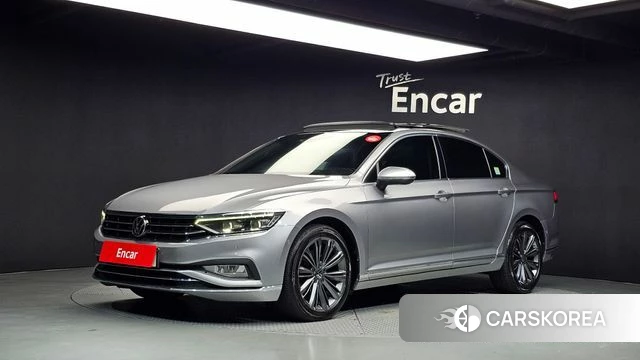 Volkswagen Passat GT (B8) 2021 Серебристо-серый из Кореи