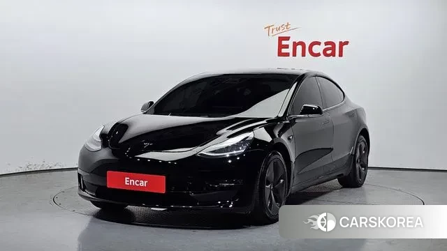 Tesla Model 3 2020 Черный из Кореи