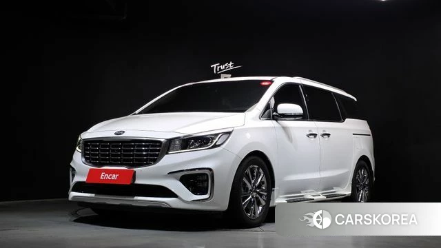 Kia The New Carnival 2019 Белый из Кореи