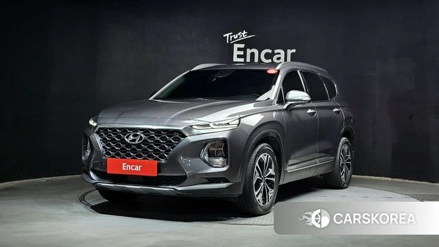 Hyundai Santa Fe TM 2018 Серый из Кореи