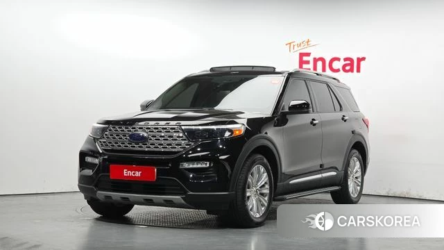 Ford Explorer 6th Generation 2022 Черный из Кореи