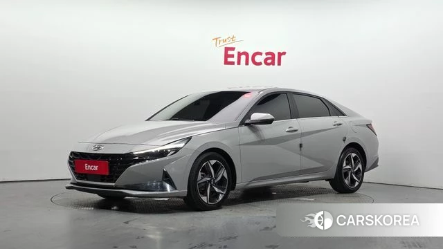 Hyundai Avante (CN7) 2021 Серый из Кореи