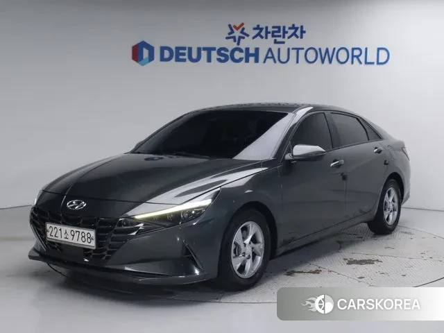 Hyundai Avante (CN7) 2020 Серый из Кореи