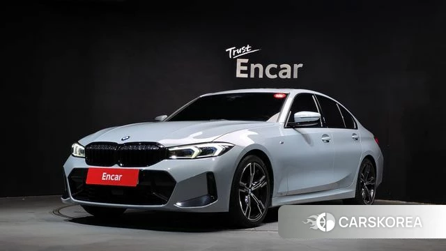 BMW 3 Series (G20) 2023 Светло-серебряный цвет из Кореи