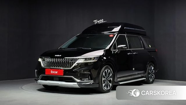 Kia Carnival 4th generation 2021 Черный из Кореи